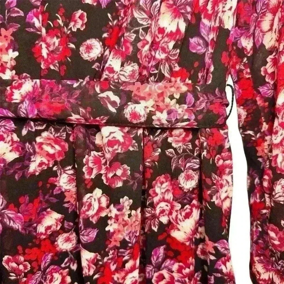 Isabel Maternity Floral Patterned Empire Waist Maxi Dress Size Small - Picture 6 of 10